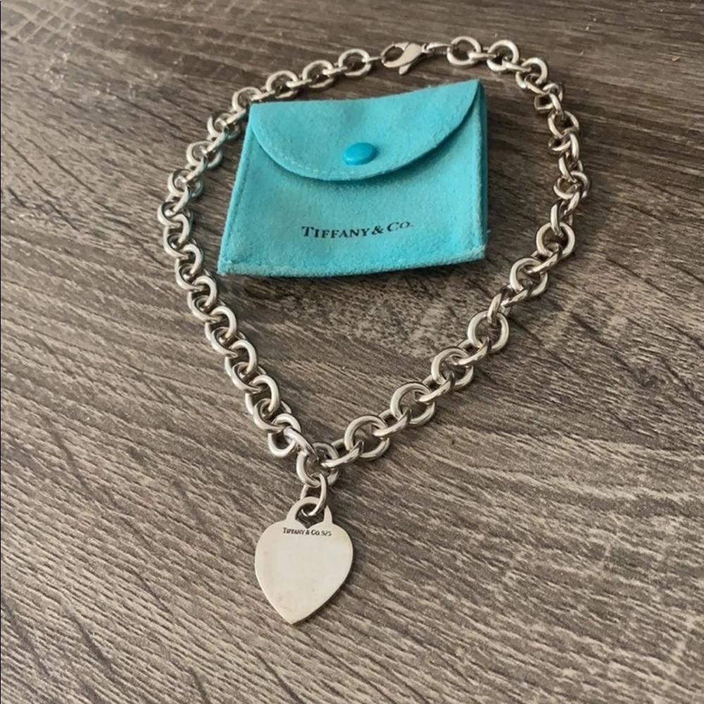 Tiffany Heart Tag 16” Necklace